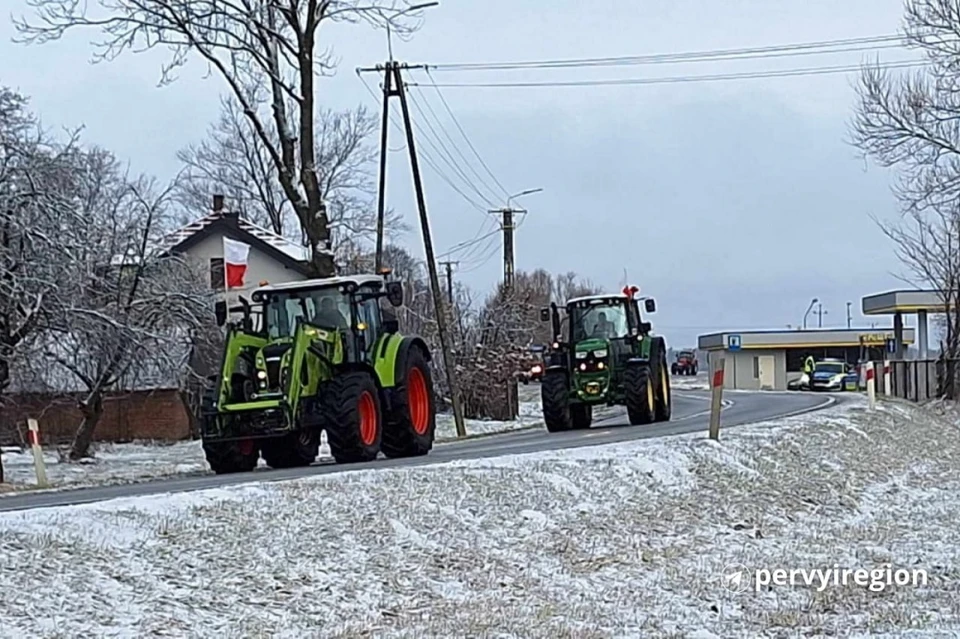 Брестские власти сказали о протестах фермеров в соседней Польше. Фото: телеграм-канал «#1регион»