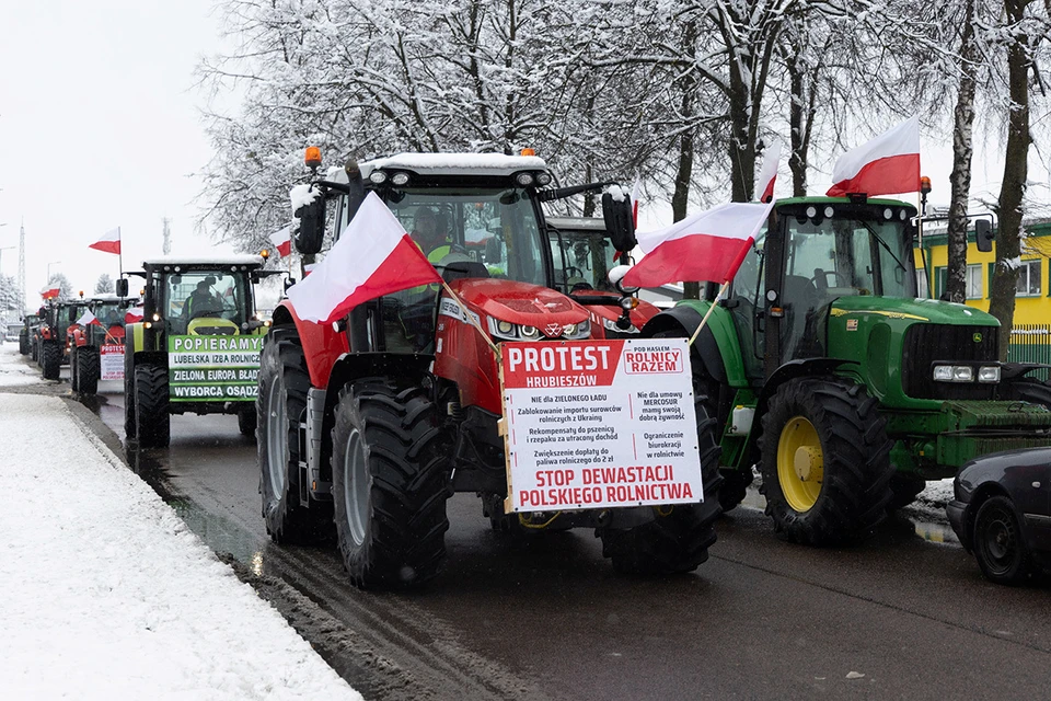 Польско-украинская граница вновь заблокирована из-за акций протеста