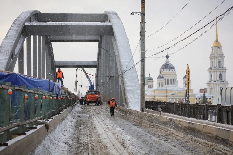 В Рыбинске Волжский мост закроют на 15 ночей