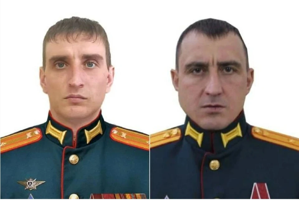 На фото Андрей Муковоз (слева) и Андрей Подвербный (справа) Фото: Пресс-служба Восточного военного округа Минобороны России