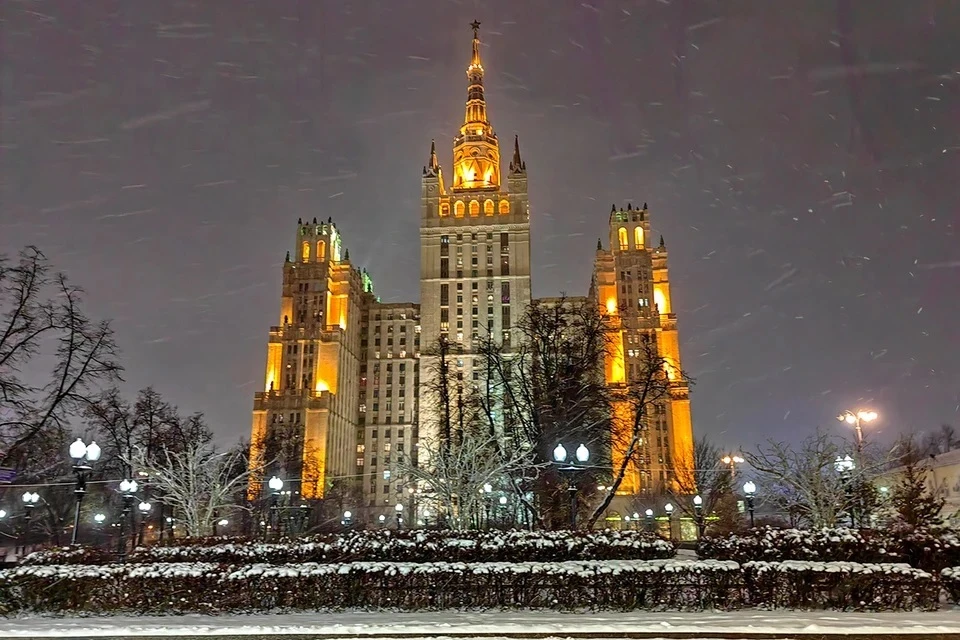 На Москву обрушится сильный снегопад