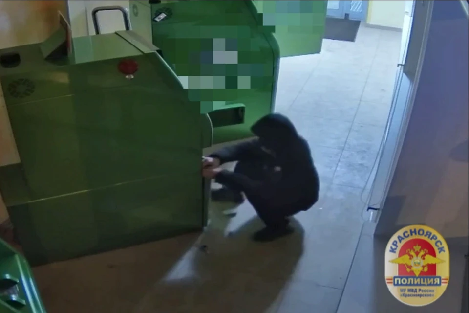 Скриншот: видео МВД по Красноярскому краю
