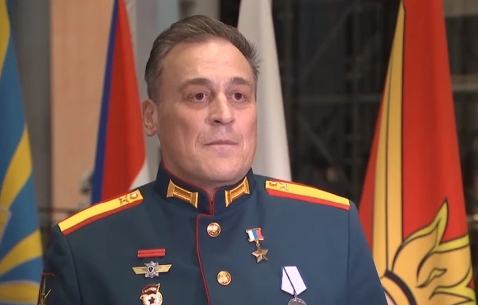 Старшина с позывным "Сурадеви" отметил, что его награда - заслуга подчиненных / Фото: t.me/mod_russia
