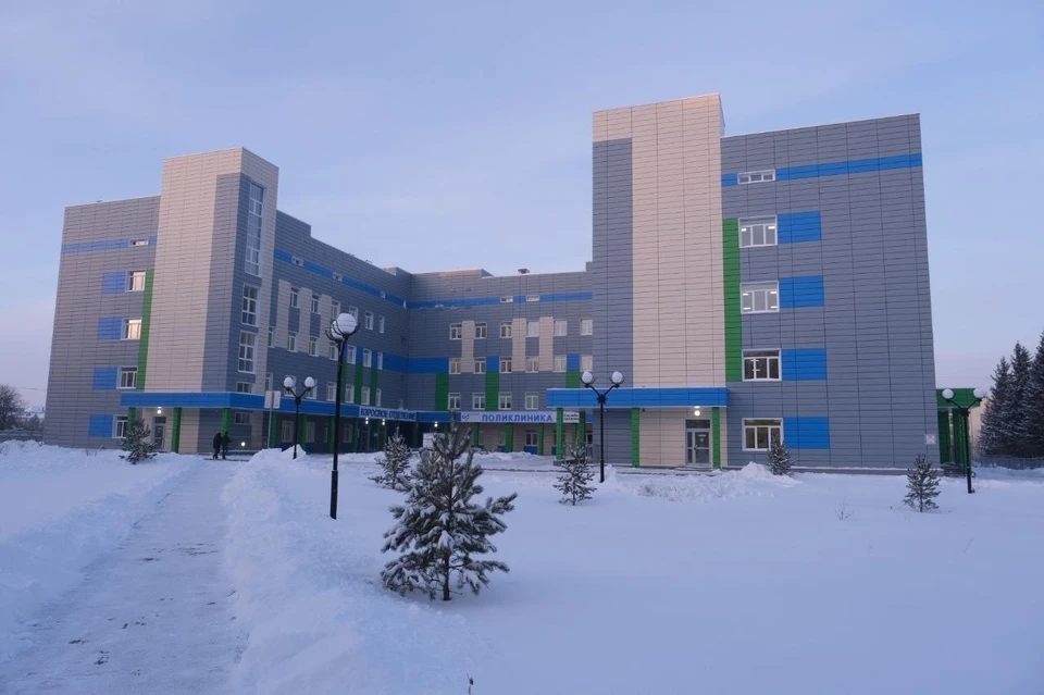 Поликлиника в Краснообске начала работать в декабре 2023 года. Фото: Правительство Новосибирской области