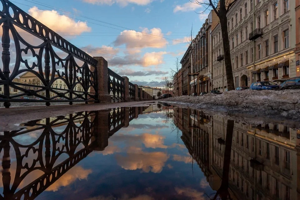 Снег в Петербурге должен полностью растаять к 3 марта.