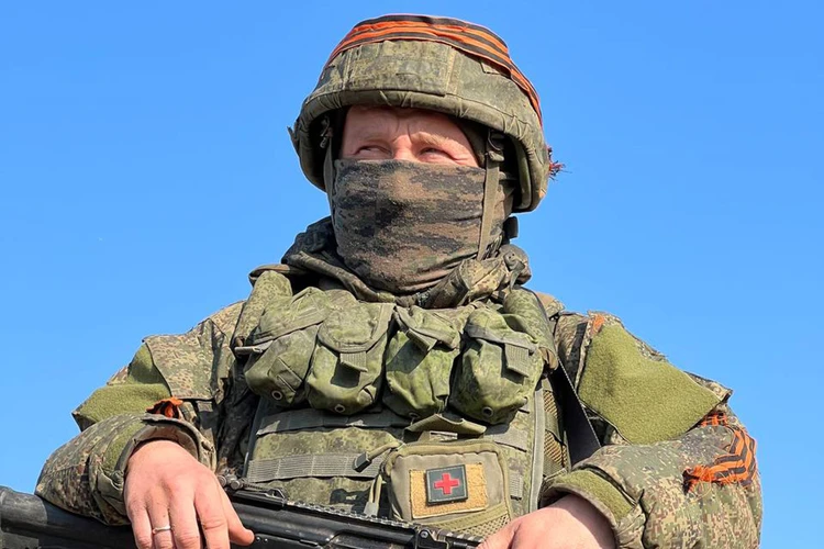 Минобороны России показало видео работы десантников в районе Андреевки