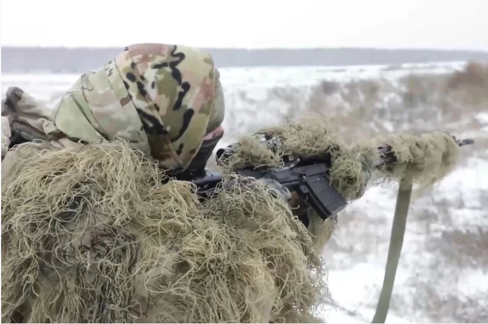 Российский снайпер Шика в одиночку уничтожил за ночь 7 бойцов ВСУ