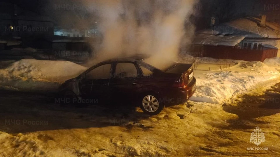 Мужчина сгорел в легковом автомобиле в Щекинском районе