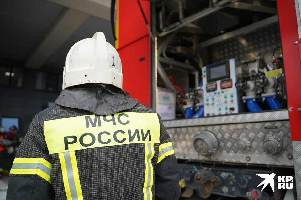 В Касимове сгорел жилой дом, серьезно пострадал мужчина.