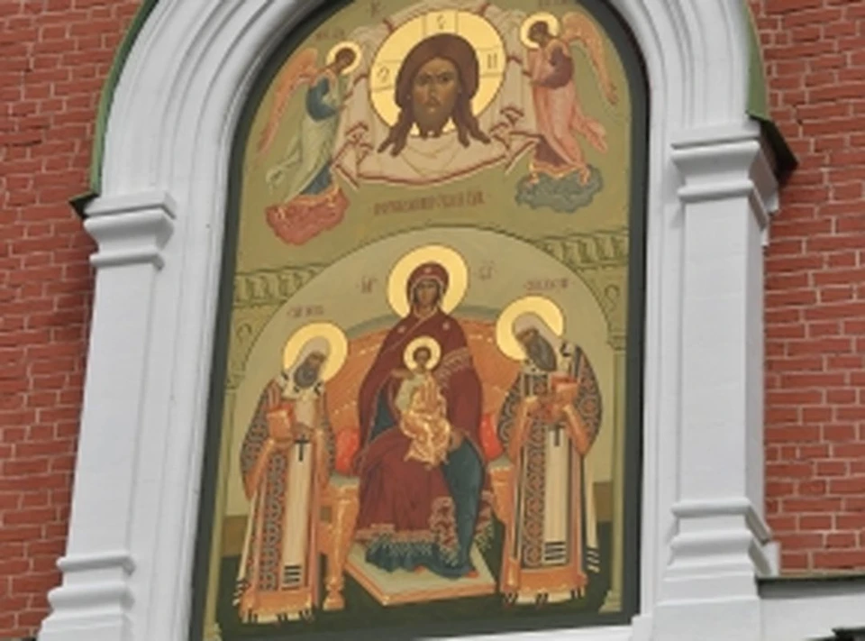 Под Новосибирском икона Георгия Победоносца самообновилась через 15 лет