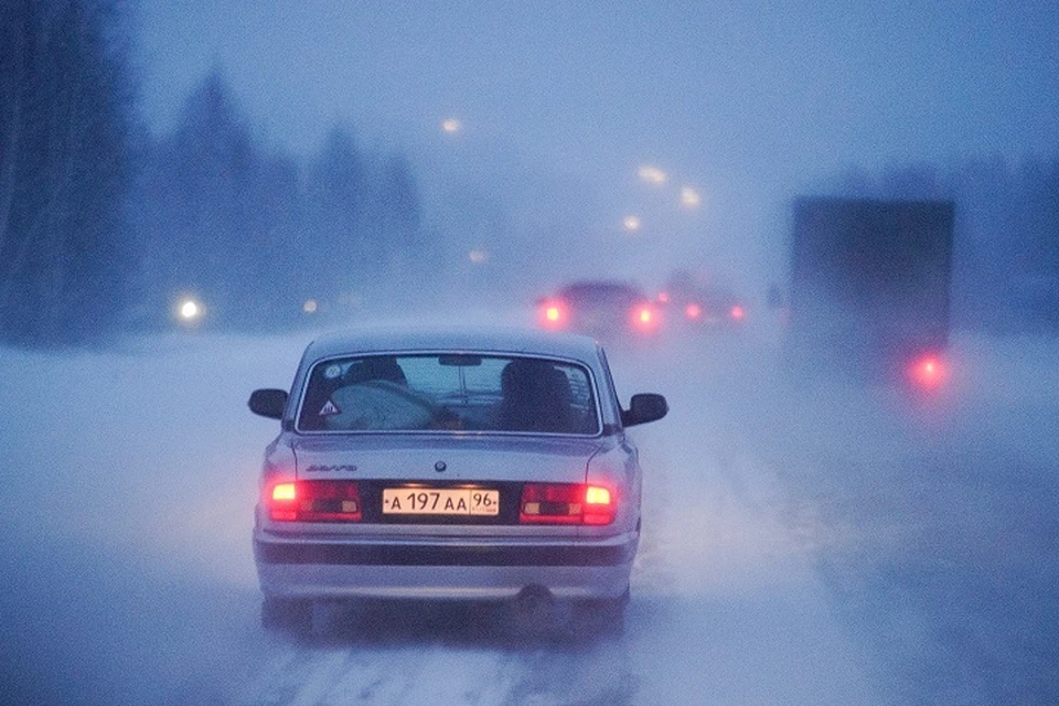 Водители стояли в пробках