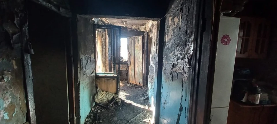 При пожаре в общежитии погибли мужчина и женщина
