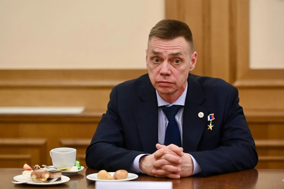 Герой России Сергей Воронин. Фото: департамент информационной политики Свердловской области