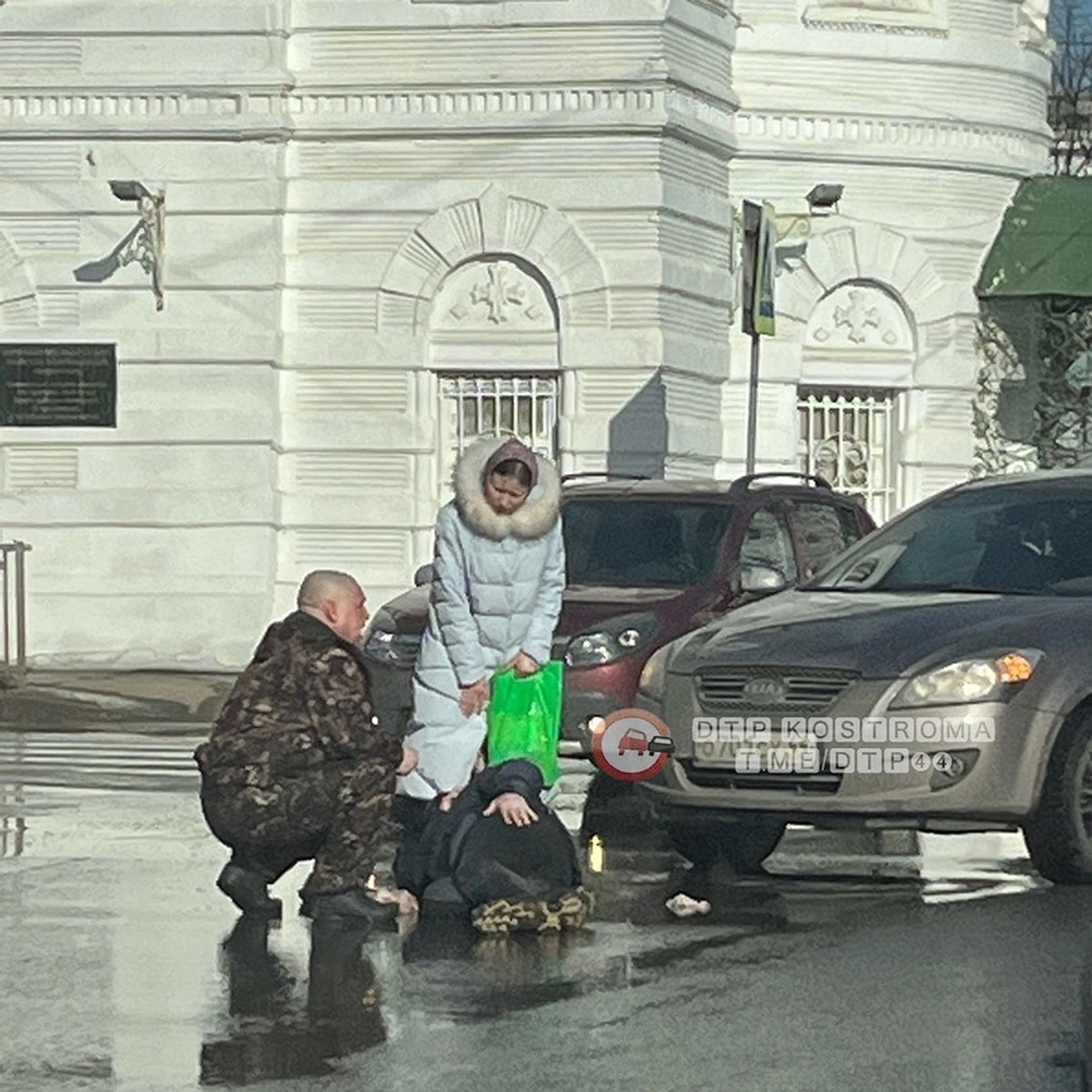 Пешехода сбили на перекрёстке Пятницкой и Симановского в Костроме - KP.RU