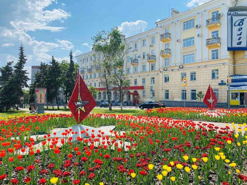 Ульяновск украсят цветами и малыми архитектурными формами
