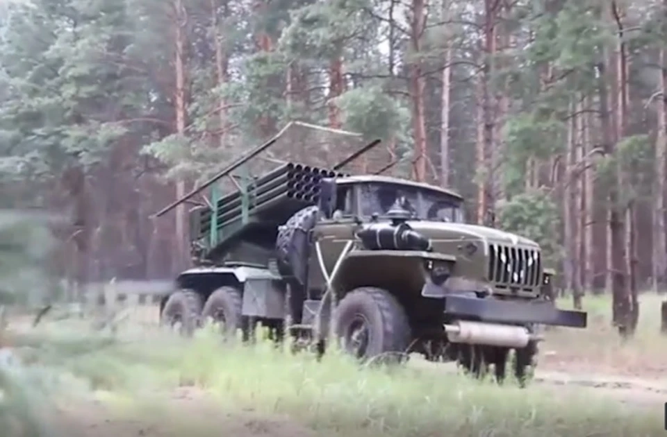 Российские военные наносят удары возмездия по противнику Фото: скриншот видео Минобороны РФ