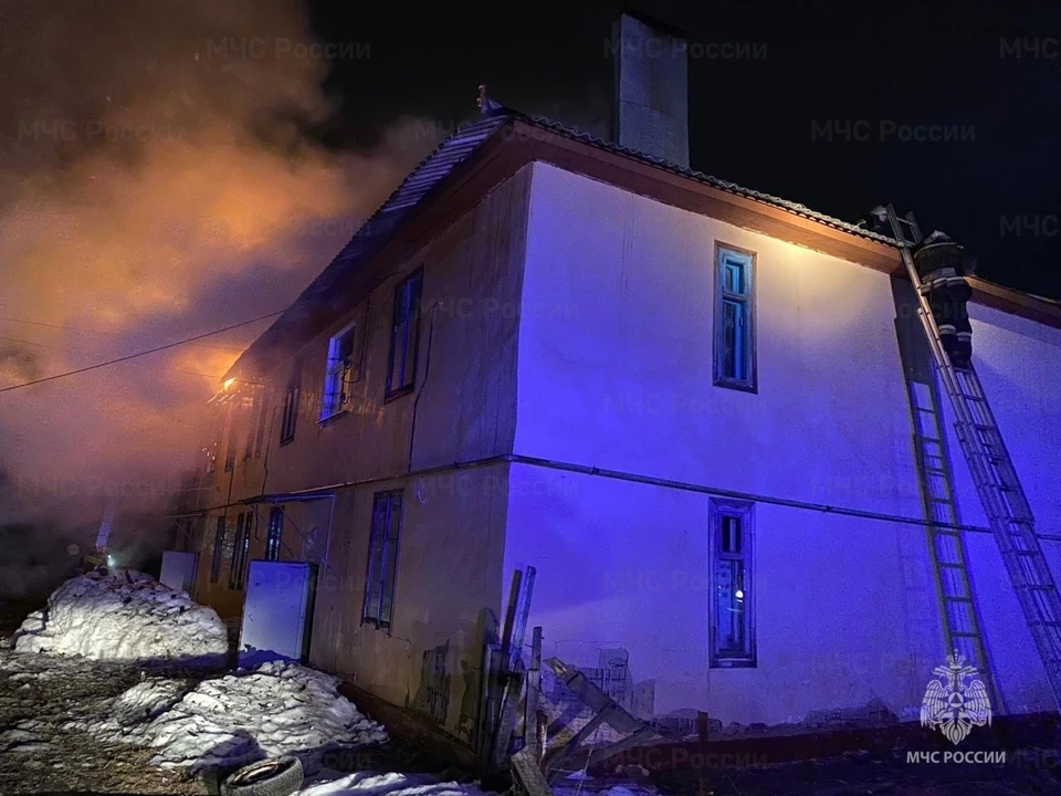 На пожаре в многоквартирном доме в Щекинском районе погиб человек