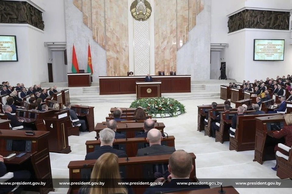 Лукашенко назвал главные законы, принятые депутатами парламента. Фото: president.gov.by