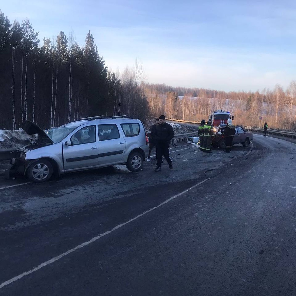 Уголовное дело возбудили из-за смертельного ДТП на трассе Томск — Самусь -  KP.RU