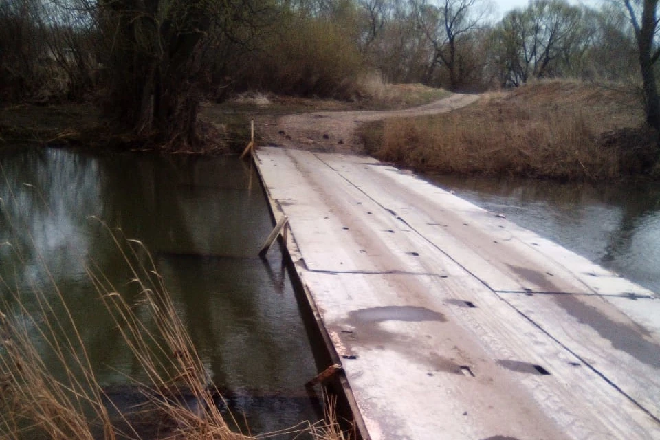 О подтоплении моста через Ранову в Рязанской области предупредило МЧС. Фото: ГУ МЧС по Рязанской области.