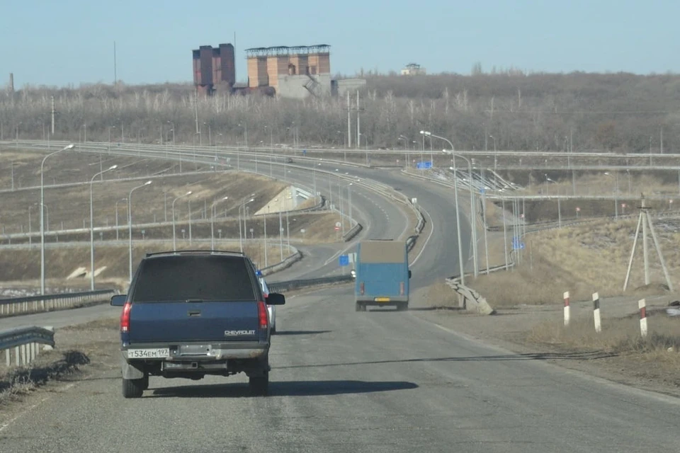 За сутки по трассе «Новороссия» едет до 35 тысяч автомобилей.