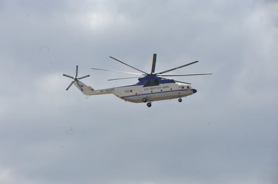 Ранее ВКС России передали модернизированный вертолет Ми-26Т2В
