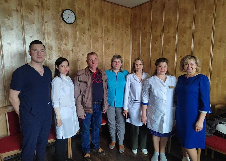 В Каланчакскую больницу 25 марта прибыла шестая выездная бригада медработников из Мордовии. ФОТО: минздрав Херсонской области