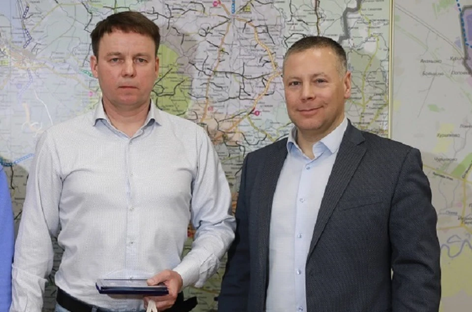 Губернатор региона вручил Алексею Осанушкову Почетный знак А.П.Мельгунова.