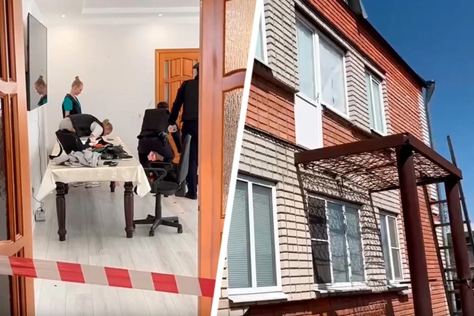 Двухэтажный дом стал причиной двойного убийства в КЧР. Фото: стоп-кадр видео
