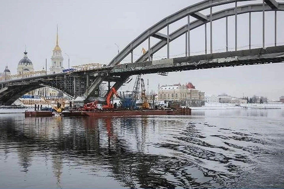 Волжский мост в Рыбинске с 1 апреля по ночам будет закрыт для проезда.