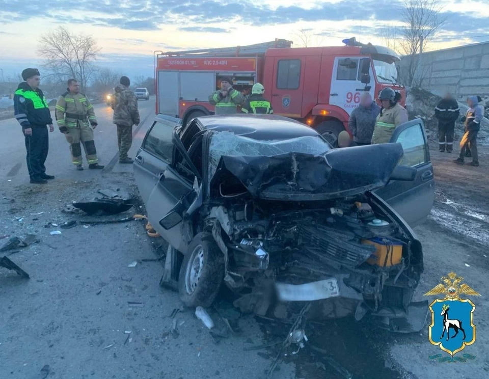 Пассажир погиб во время аварии.Фото: ГУ МВД России по Самарской области