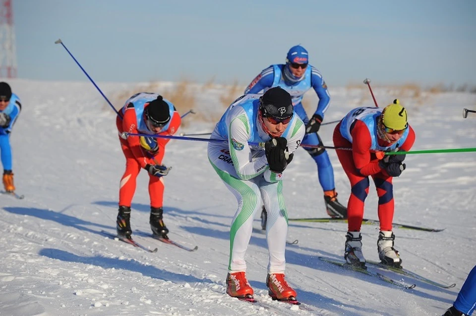 Спортсмен МЧС из Комсомольска принял участие во соревнованиях по лыжным гонкам