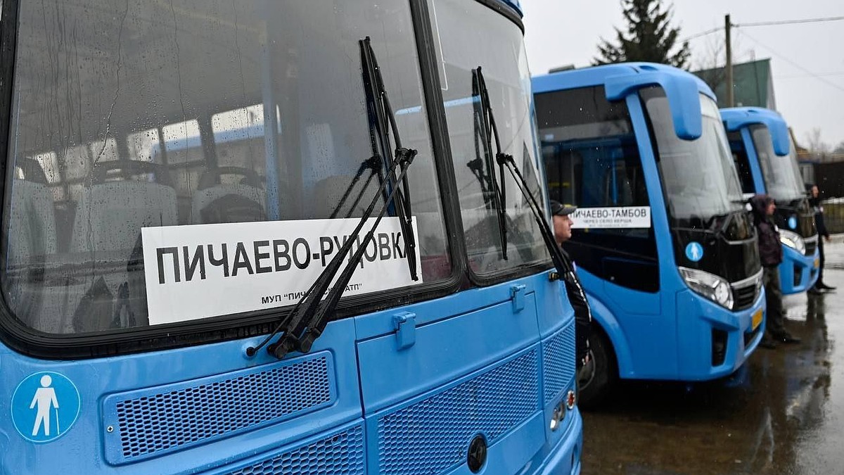 В Тамбовской области пять новых автобусов получил Пичаевский район - KP.RU