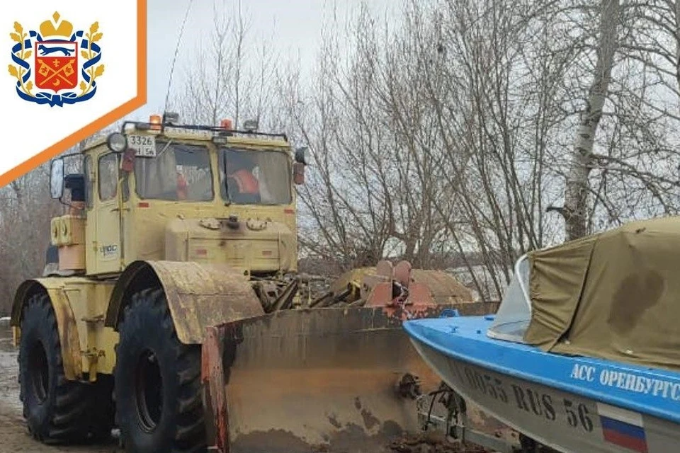 В села выехали представители аварийно-спасательной службы Оренбургской области. Фото: Департамент ПБ и ГЗ Оренбургской области