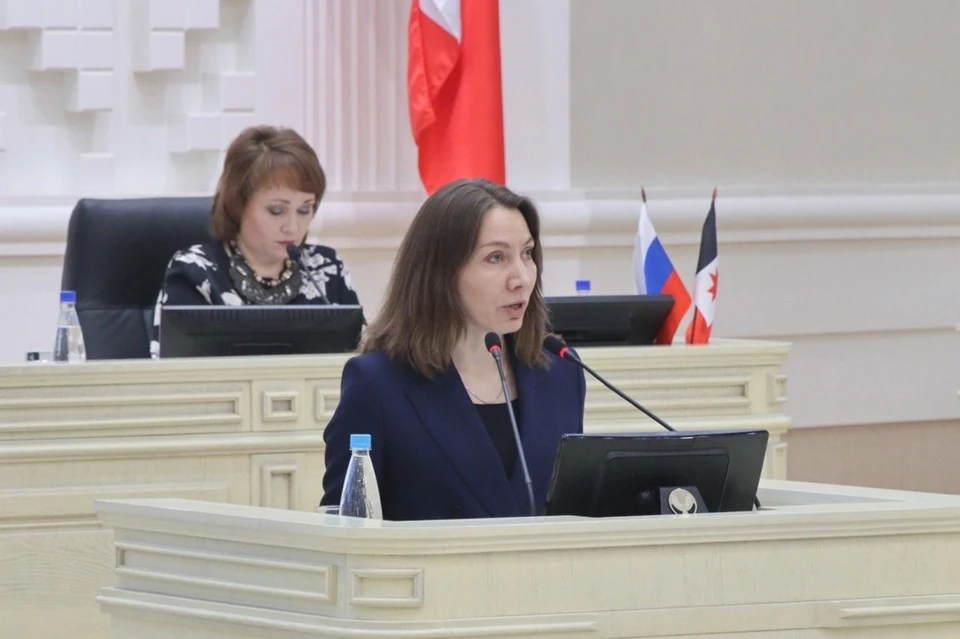 Дарья Сунцова работает в команде правительства Удмуртии с лета 2023 года. Фото: udmgossovet.ru