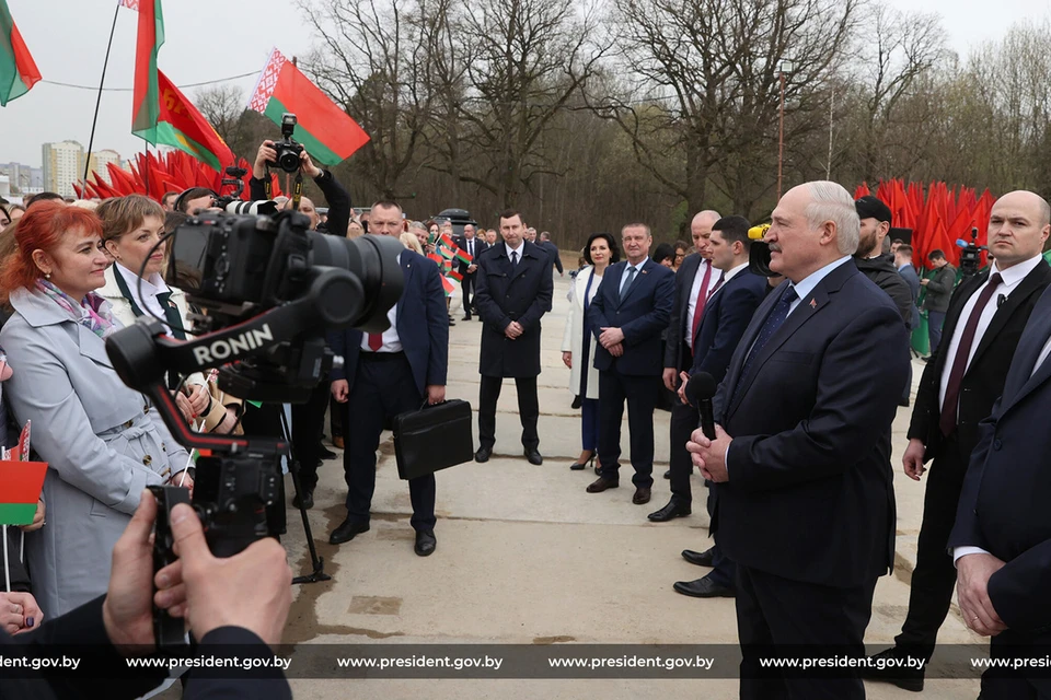 Лукашенко назвал отношение белорусов к санкциям. Фото: president.gov.by