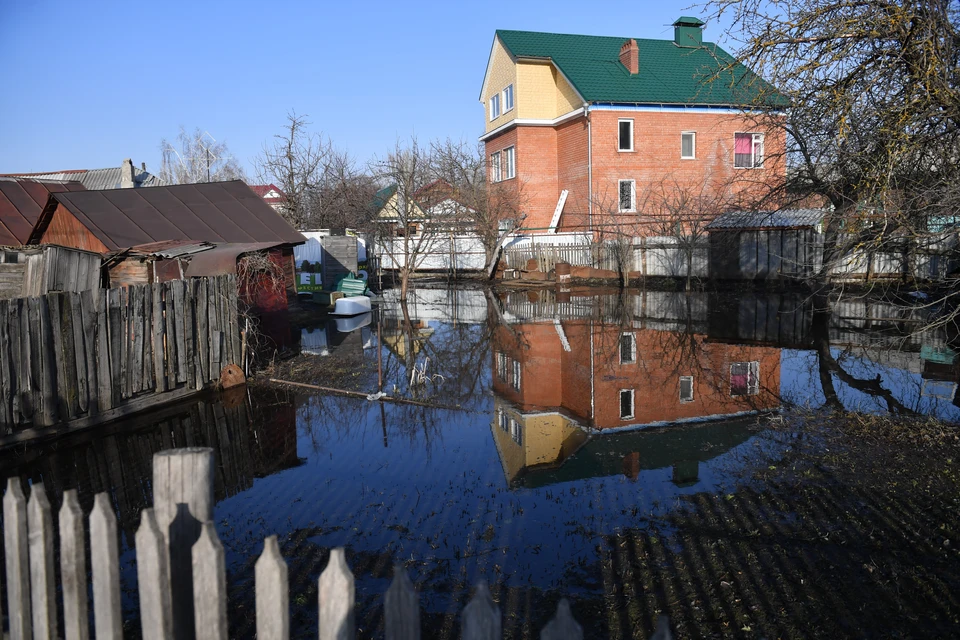 Ульяновска река Сельдь повысилась до неблагоприятного уровня в 417 сантиметров