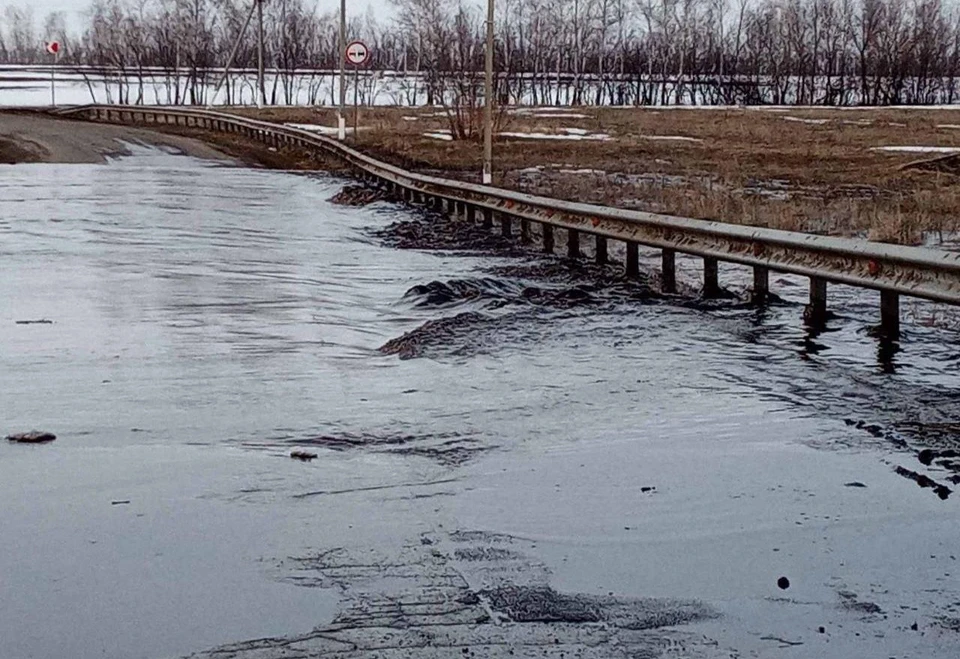 Цильнинском районе Ульяновской области затопило дорогу на Покровское | ФОТО: администрация Цильнинского района