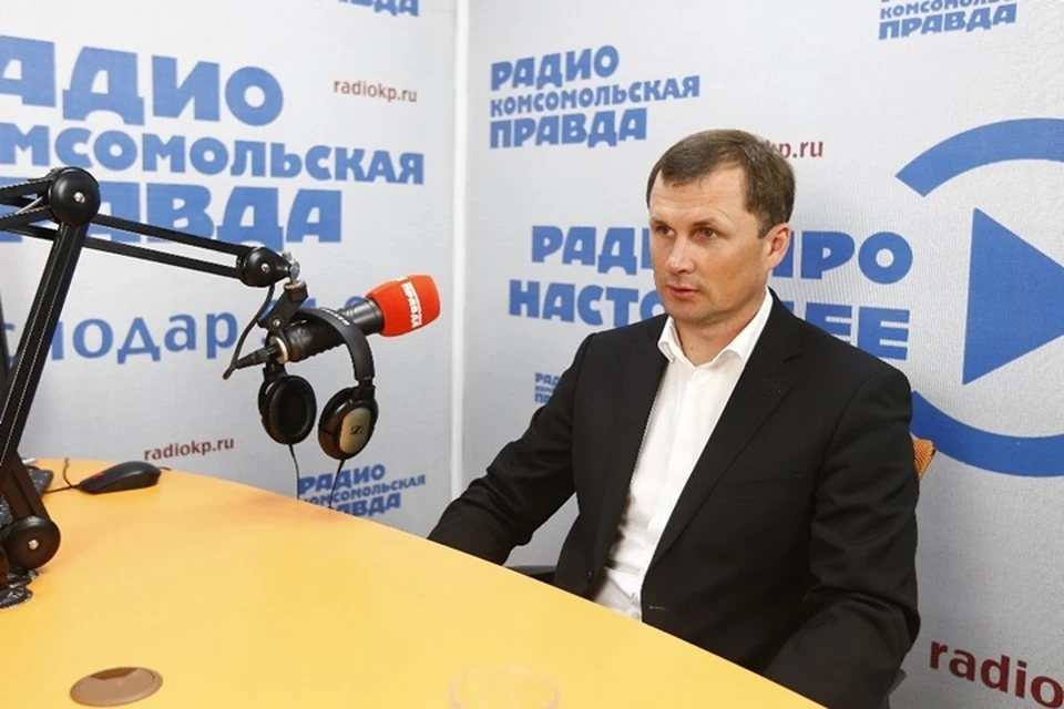 Андрей Коробка стал гостем радио Комсомольская правда - Краснодар