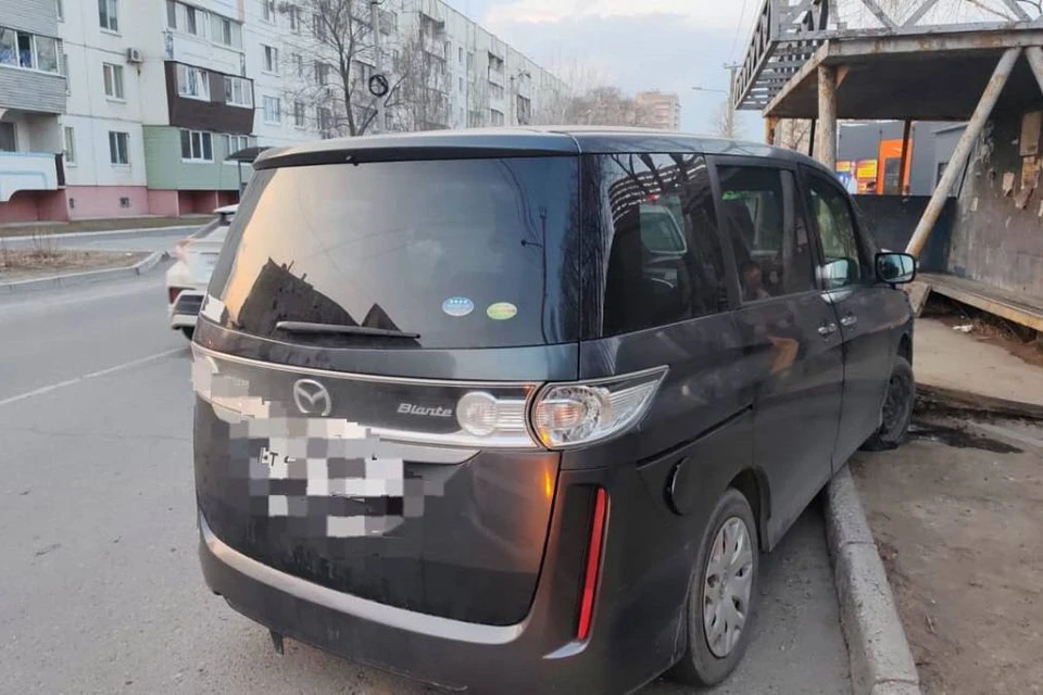 Остановка выдержала удар. Фото: Полиция Приморья