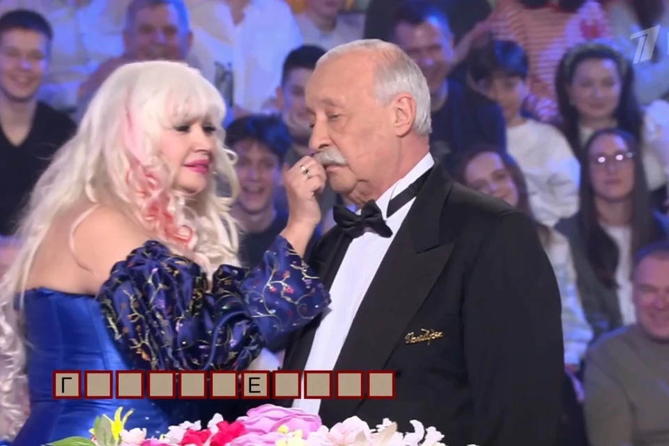 Кадр программы Первого канала.