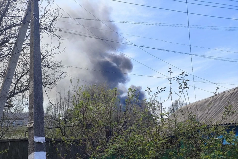 Ракетный удар был сегодня, 13 апреля, нанесен по Луганску