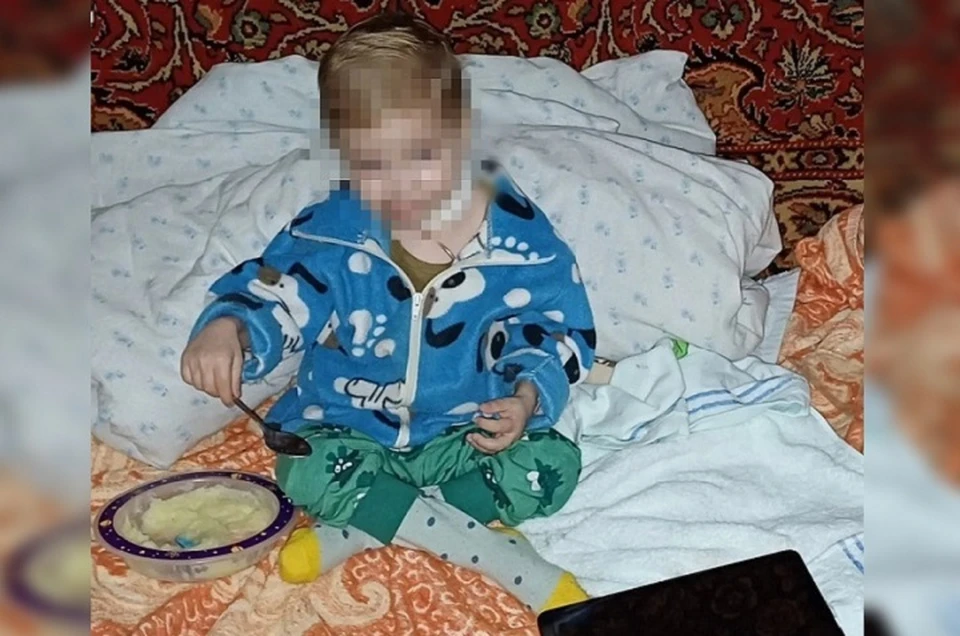 Ване было всего три года. Фото: Юрий Обозенко/Вконтакте
