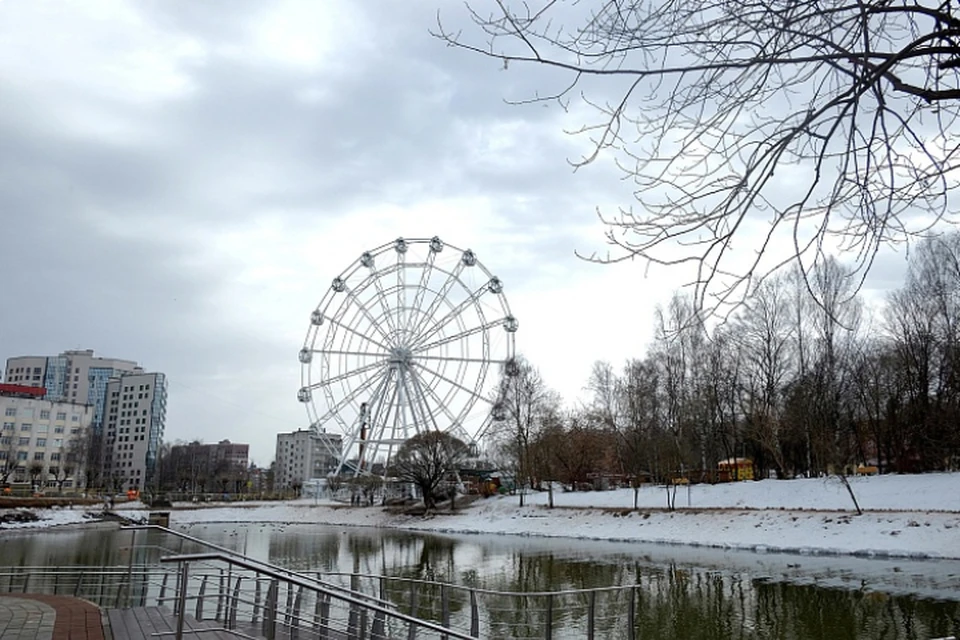 Парк имени Кирова - крупнейший проект, благоустраиваемый к юбилею города.