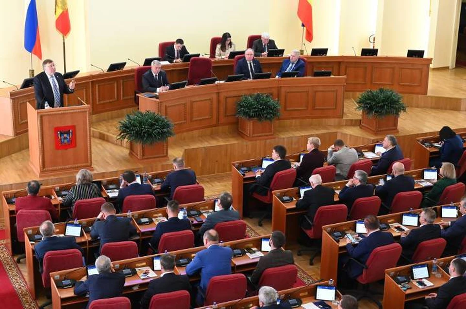 В Ростове 18 апреля состоялось очередное заседание Законодательного Собрания. Фото: пресс-служба ЗС РО