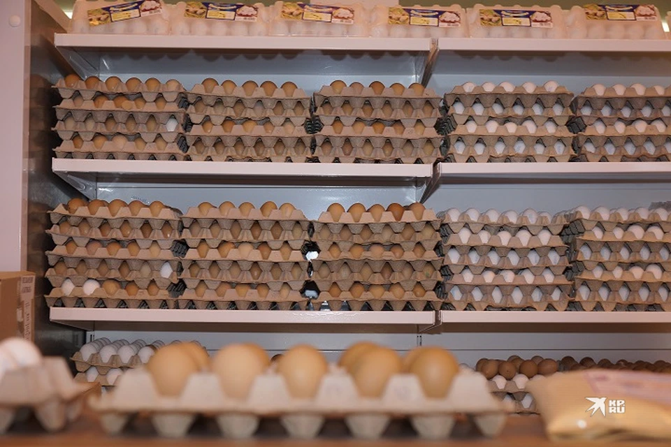 Цена за десяток яиц выросла на 1,2%