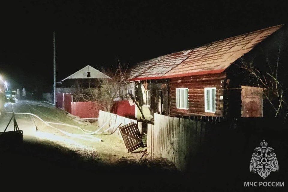 Причина пожара устанавливается. Фото: МЧС Удмуртии
