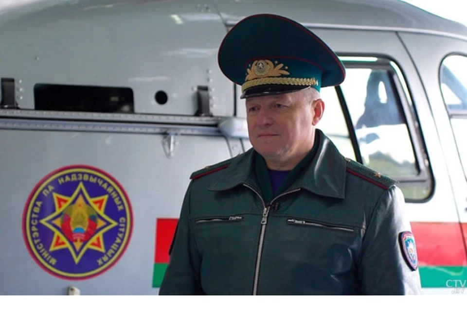 Синявский сказал о мониторинге в Беларуси ситуации с пожарами на украинской территории. Фото: СТВ.