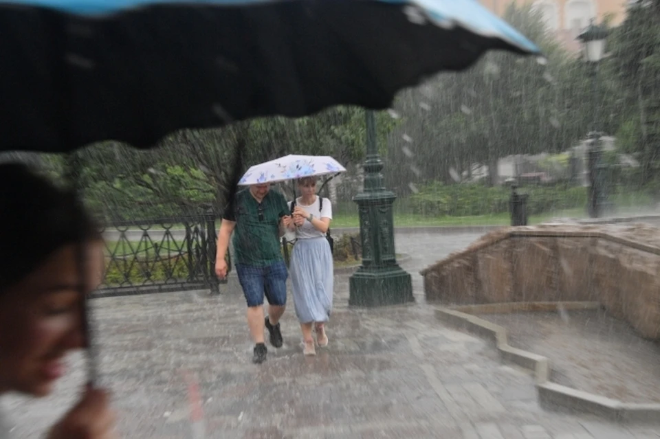 При грозах порывы ветра достигнут 15-20 метров в секунду