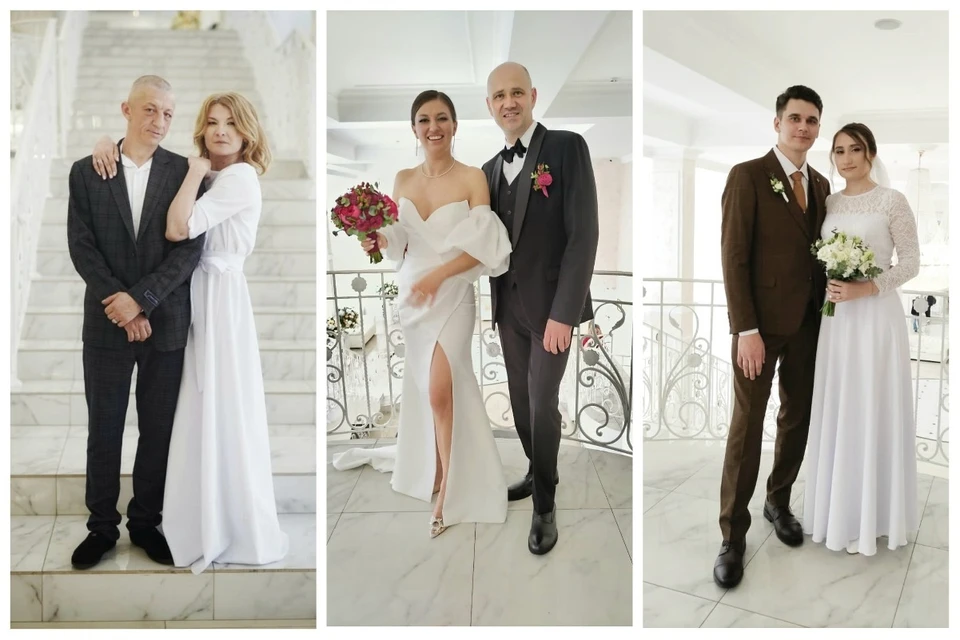 Большая часть снимков сделана во Дворце бракосочетаний. Фото: ГУ ЗАГС Рязанской области.